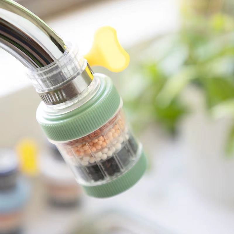 Universal Six-Layer Removable Washable Household Faucet Filter