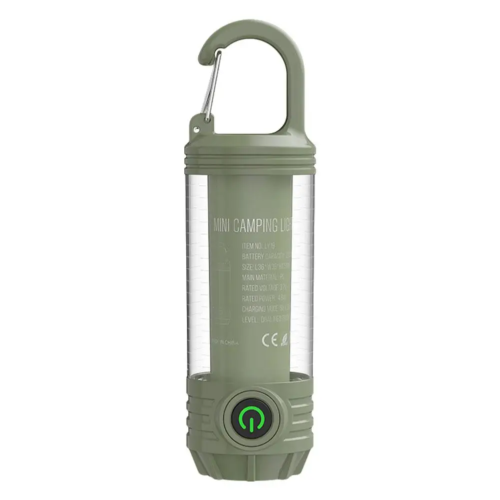 1200mAh Rechargeable Dual Light Source Tent Light