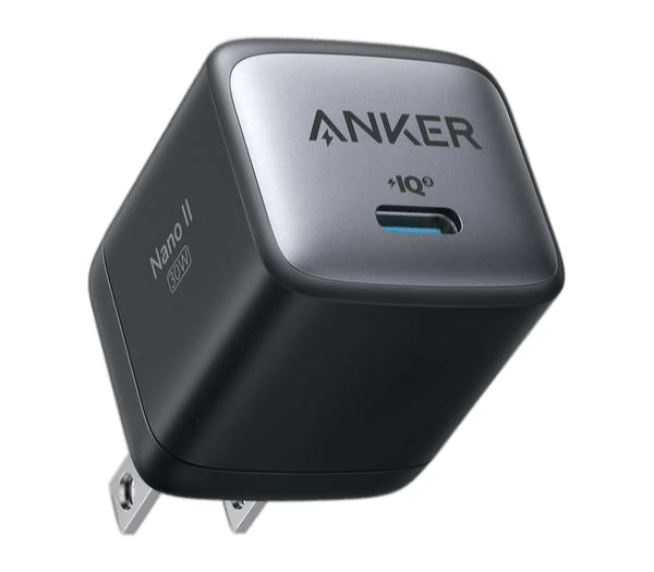 Anker 313 GaN 30W Type-C Fast Charger PIQ 3.0 – Black color