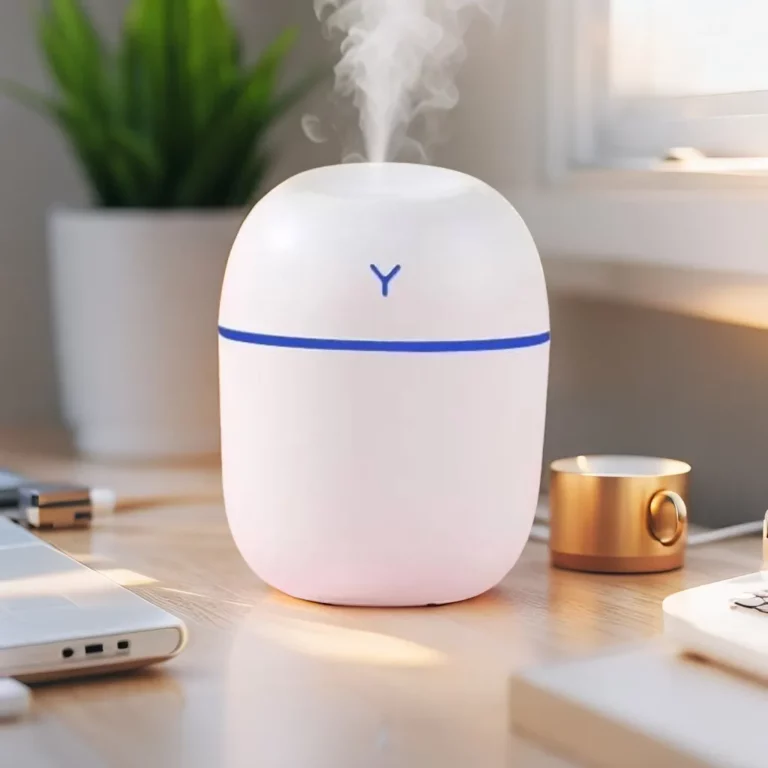 Colorful Egg Humidifier with Night Light