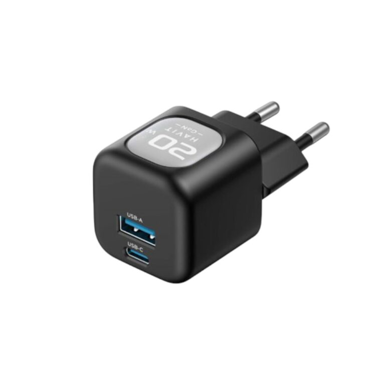 Havit UC220 20W Dual Port Charger Adapter