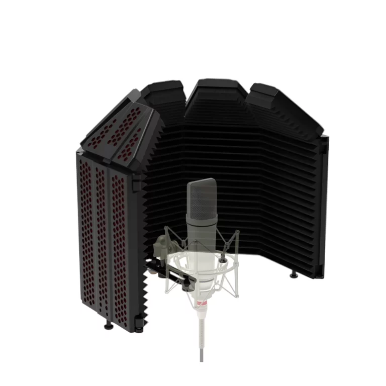 XTUGA Microphone Isolation Shield with Pop Filter