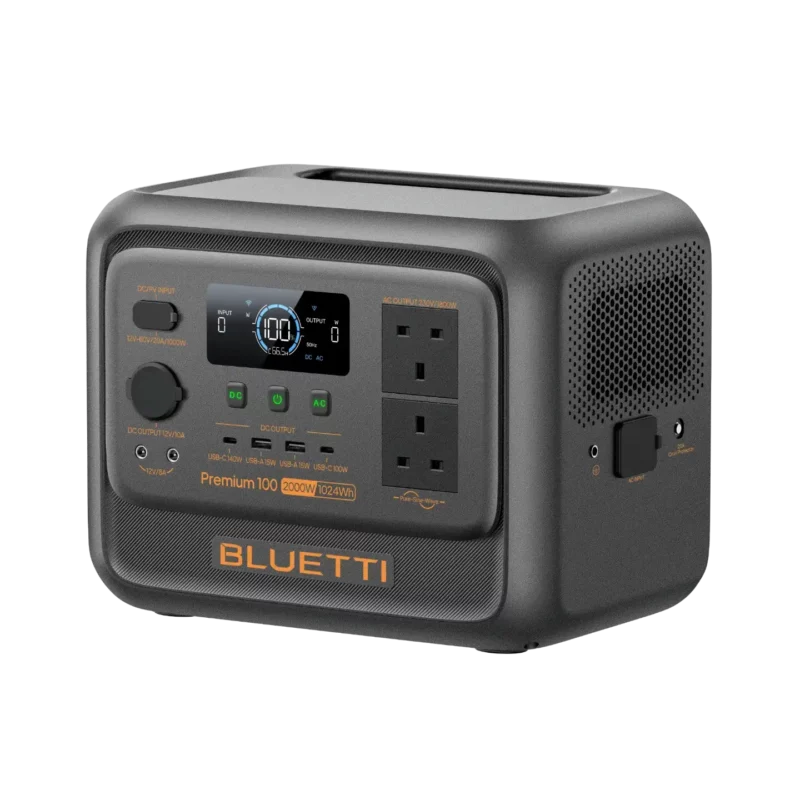 BLUETTI Premium 100 V2 Portable Power Station | 2000W 1024Wh