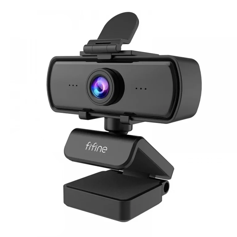 Fifine K420 Webcam 1440P, 2K Web Camera With Privacy Cover & Tripod