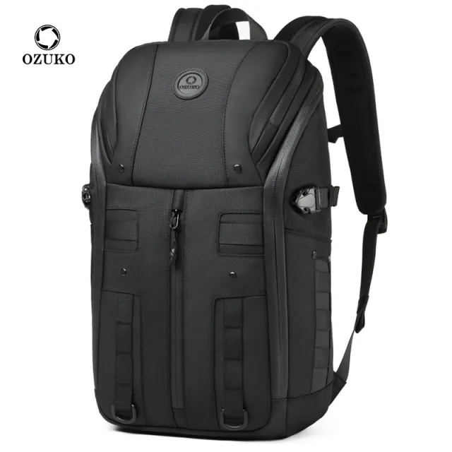 Ozuko 9697 2024 New Style Custom Business Hiking Travel Backpacks For Laptops Casual Computer Backpack